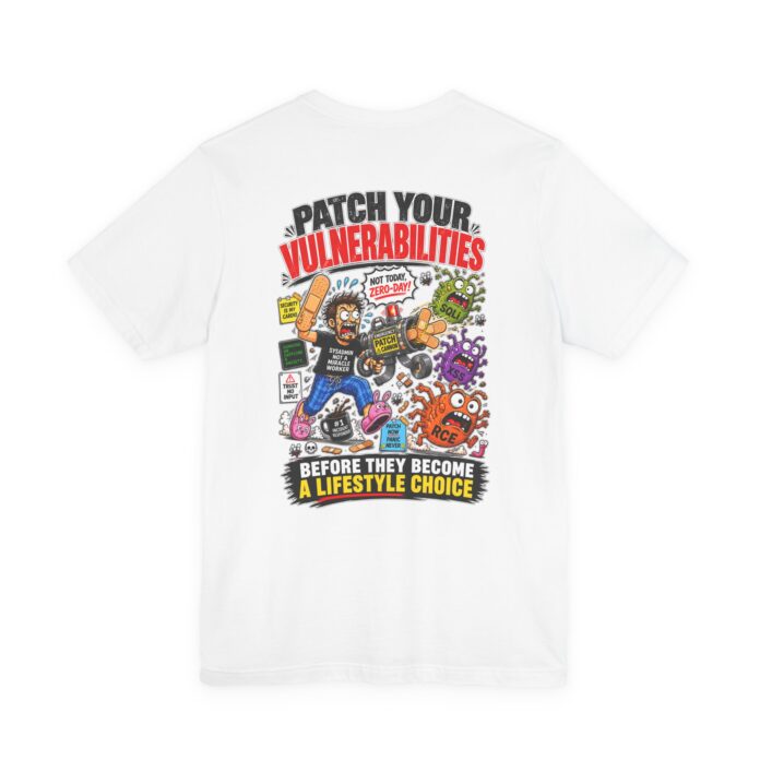Patch Your Vulnerabilities T-Shirt TYP036