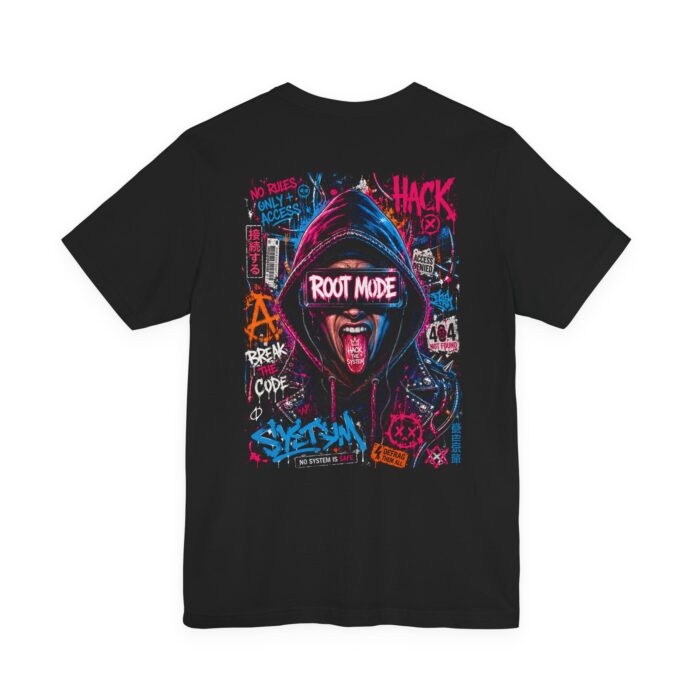 Hacker's Long Tongue Out T-Shirt HA010