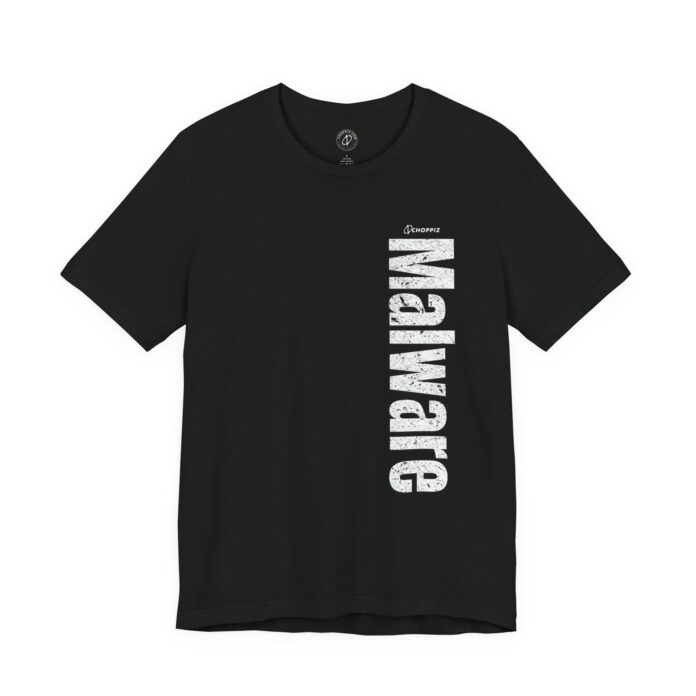 Malware Sticker T-Shirt TYP047