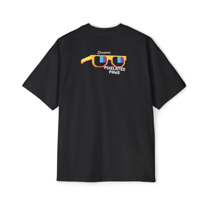 Pixelated Paws D02 Oversized Tee