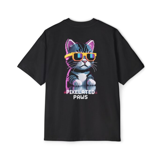 Pixelated Paws D01 Oversized Tee