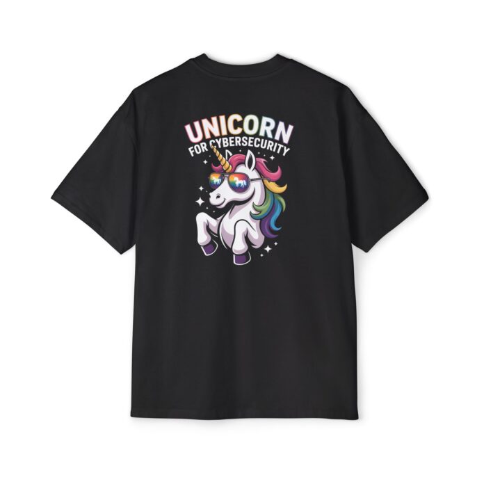 Unicorn for Cybersecurity Oversized Tee