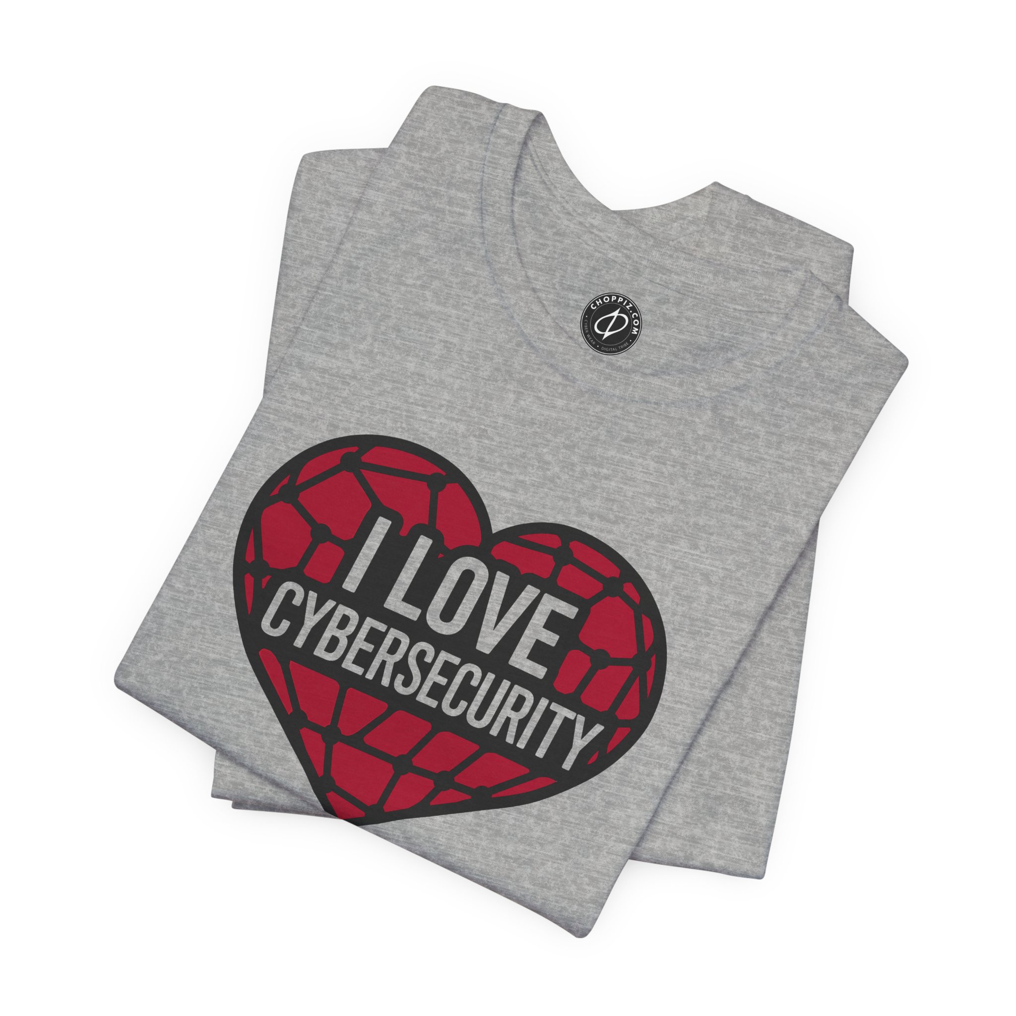 I Love Cybersecurity T-Shirt - Image 4