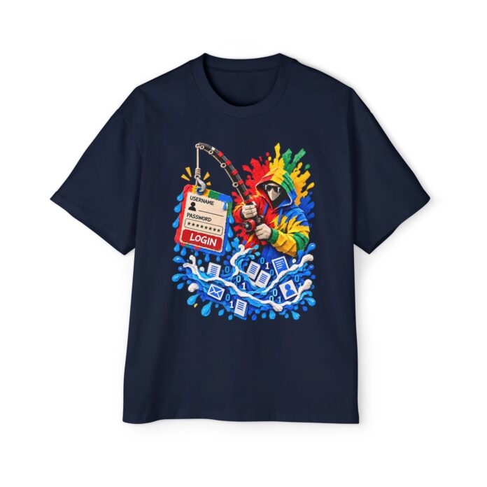 Credential Harvesting Oversized Tee