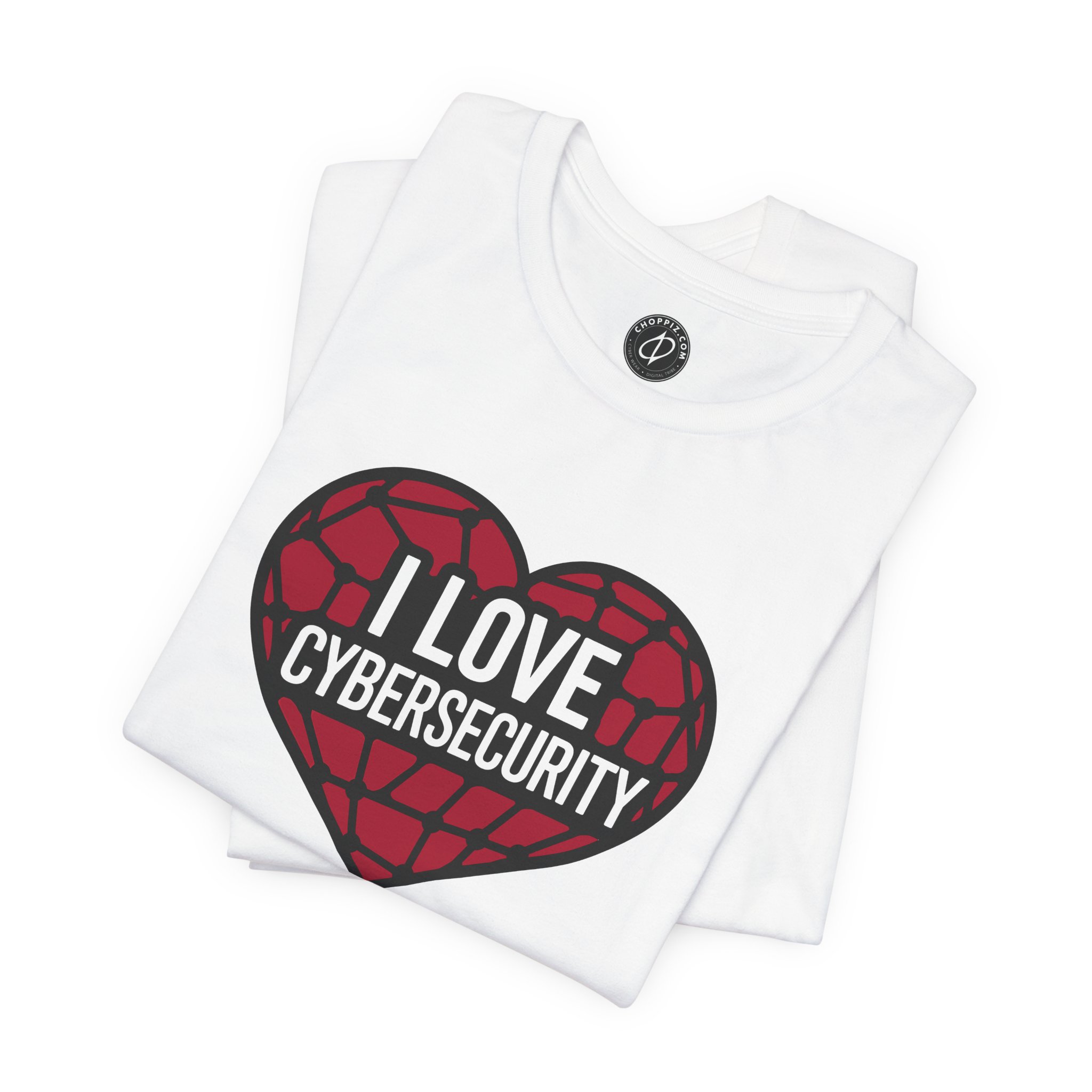 I Love Cybersecurity T-Shirt - Image 2