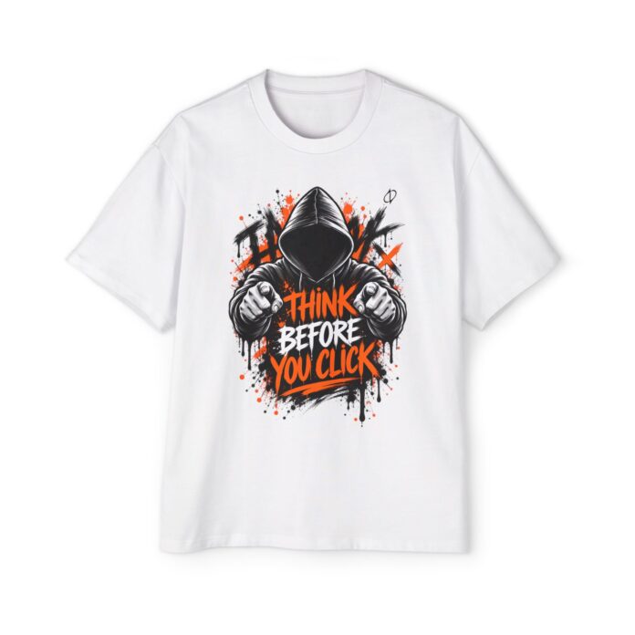 Click Warning Oversized Tee