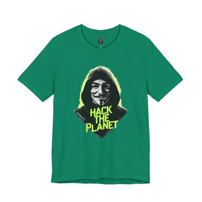 Hack The Planet Cyberpunk T-Shirt