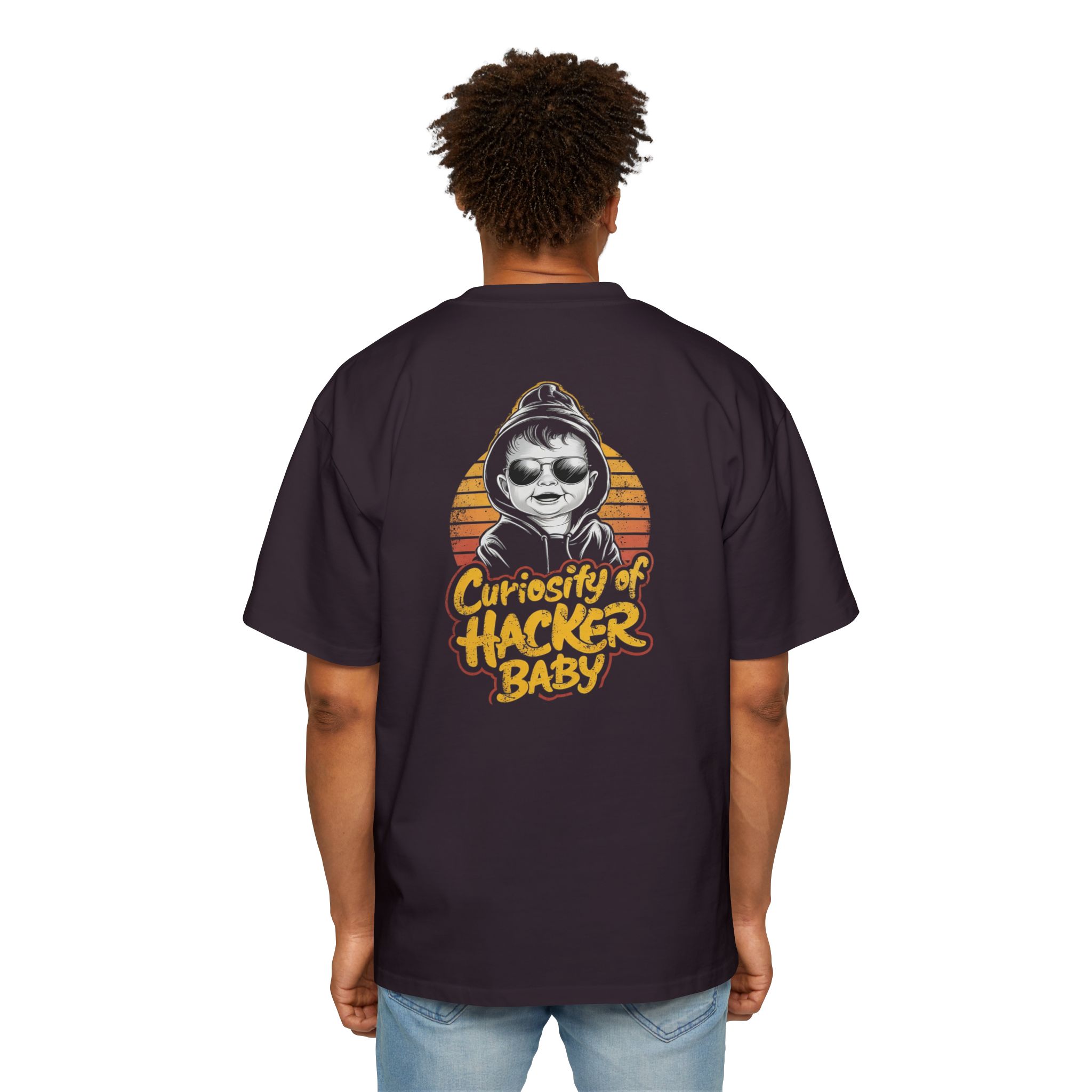 Curiosity of Hacker Baby Oversized Tee - Image 6