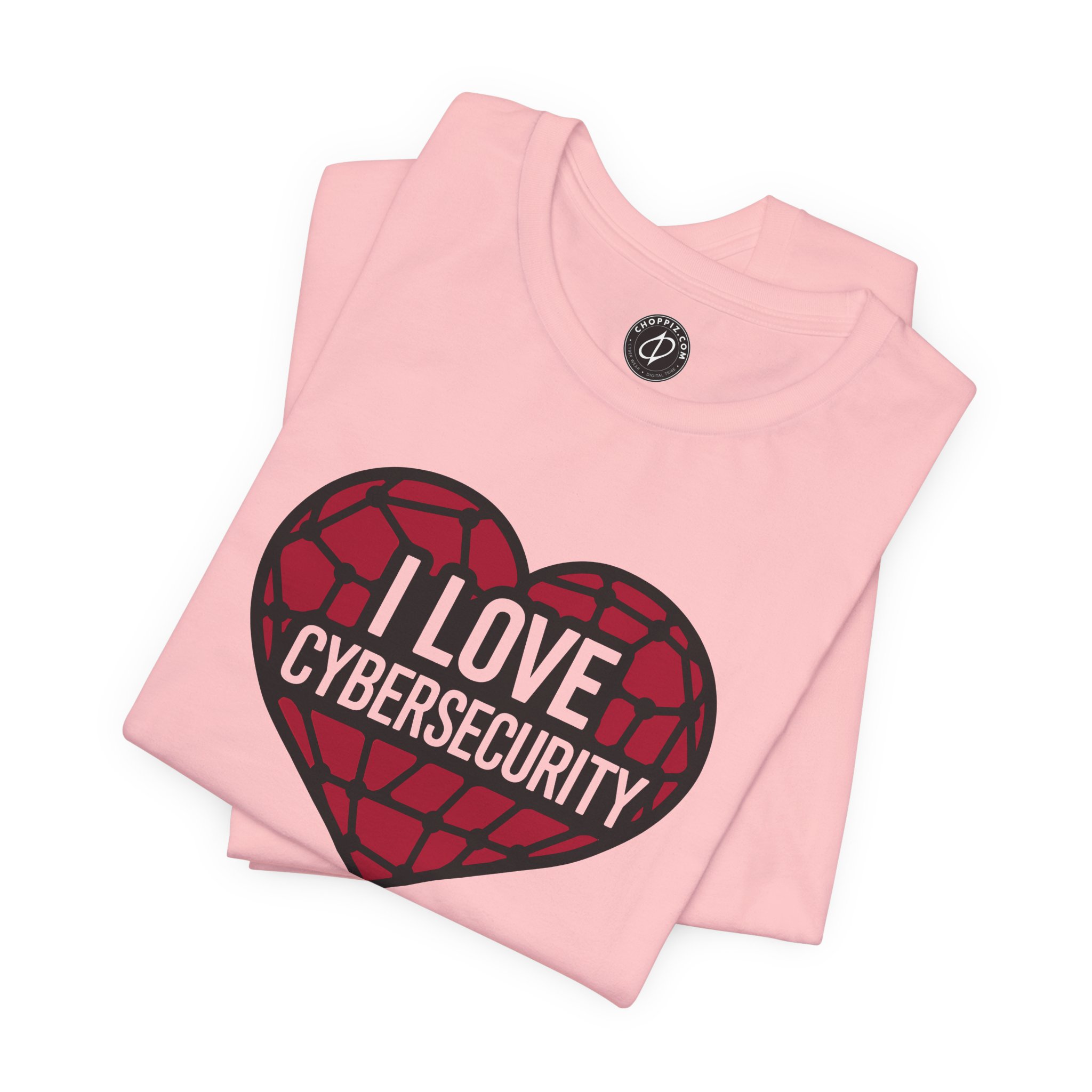 I Love Cybersecurity T-Shirt - Image 6