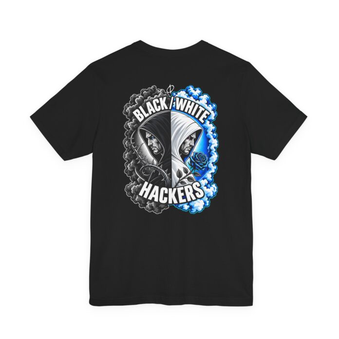 Black White Hackers D02 T-Shirt