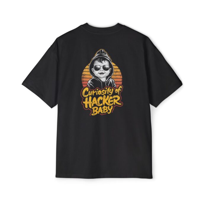 Curiosity of Hacker Baby Oversized Tee