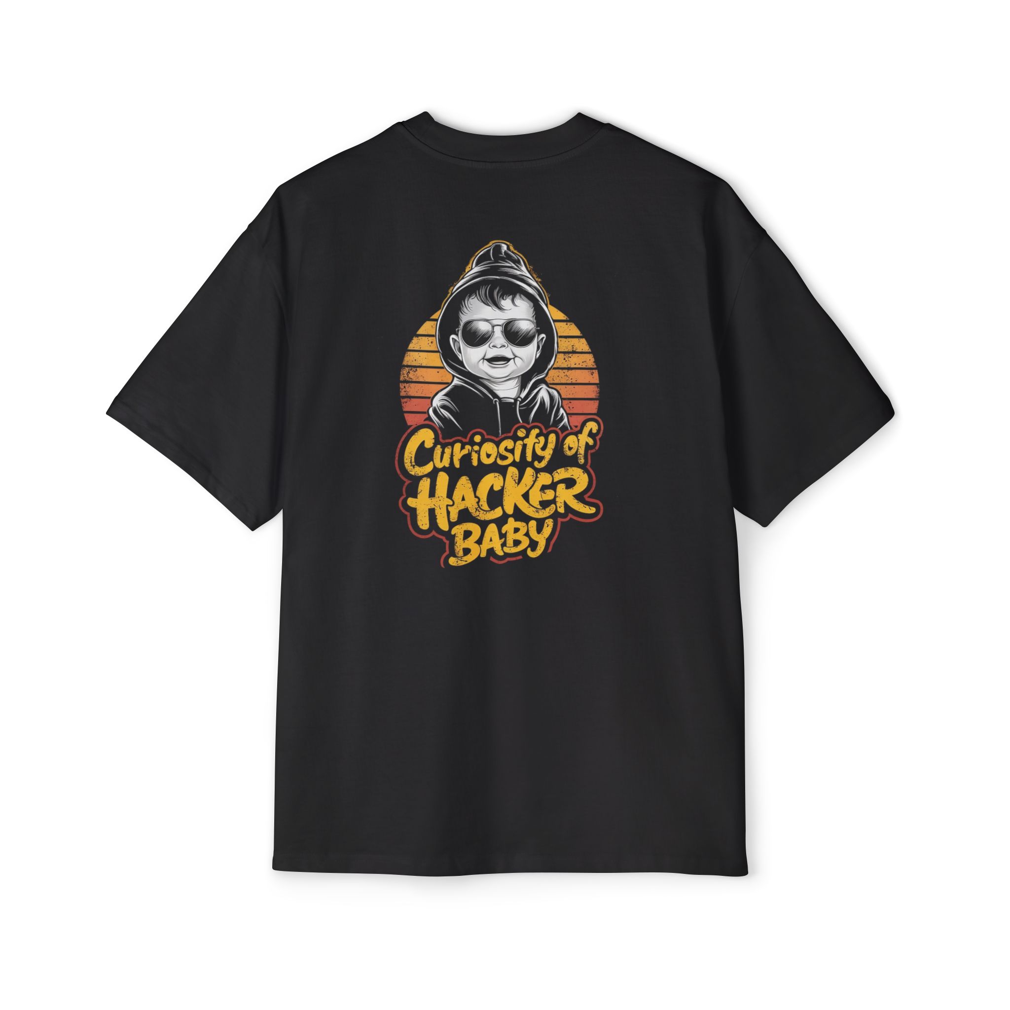 Curiosity of Hacker Baby Oversized Tee