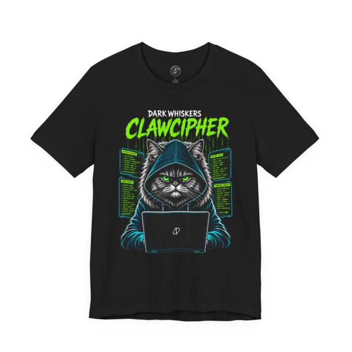 ClawCipher: The Dark Whiskers T-shirt