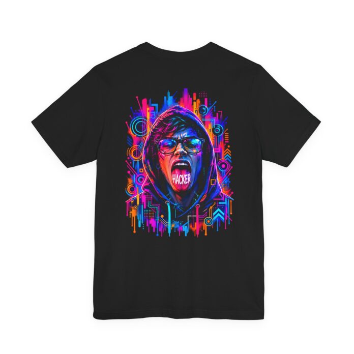 Hacker Tongue Cyberpunk T-Shirt