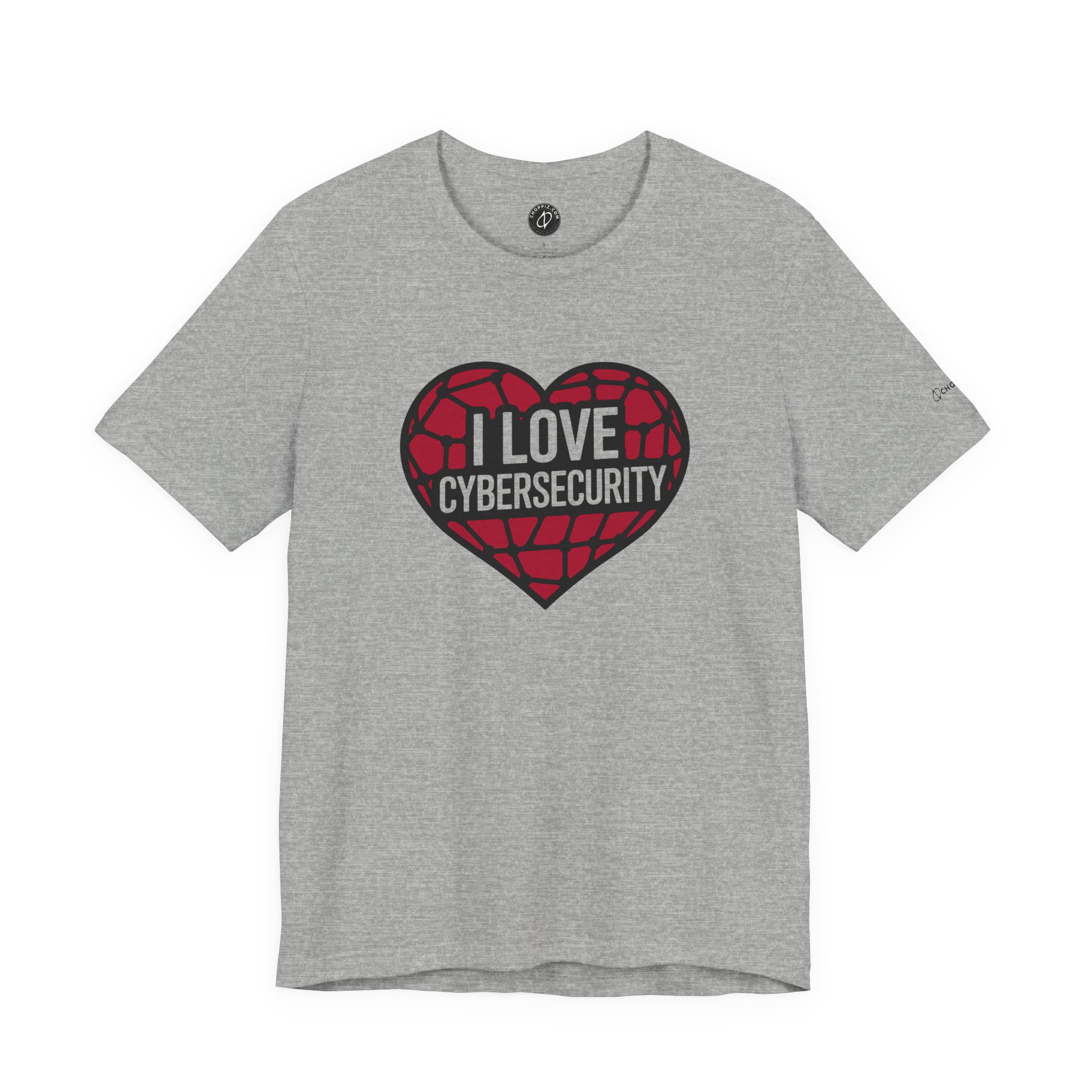 I Love Cybersecurity T-Shirt - Image 3