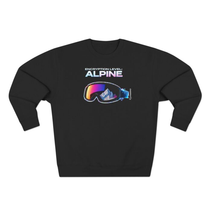 Encryption Level: Alpine | Cyber Security x Winter Sports Premium Sweatshirt