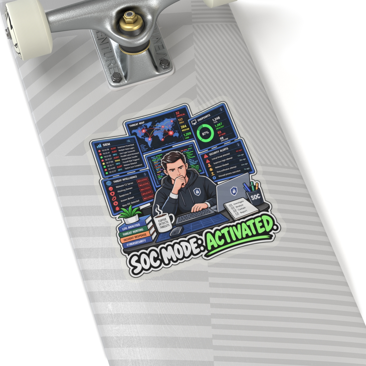 SOC Mode: Activated Security Operations Sticker - Image 7
