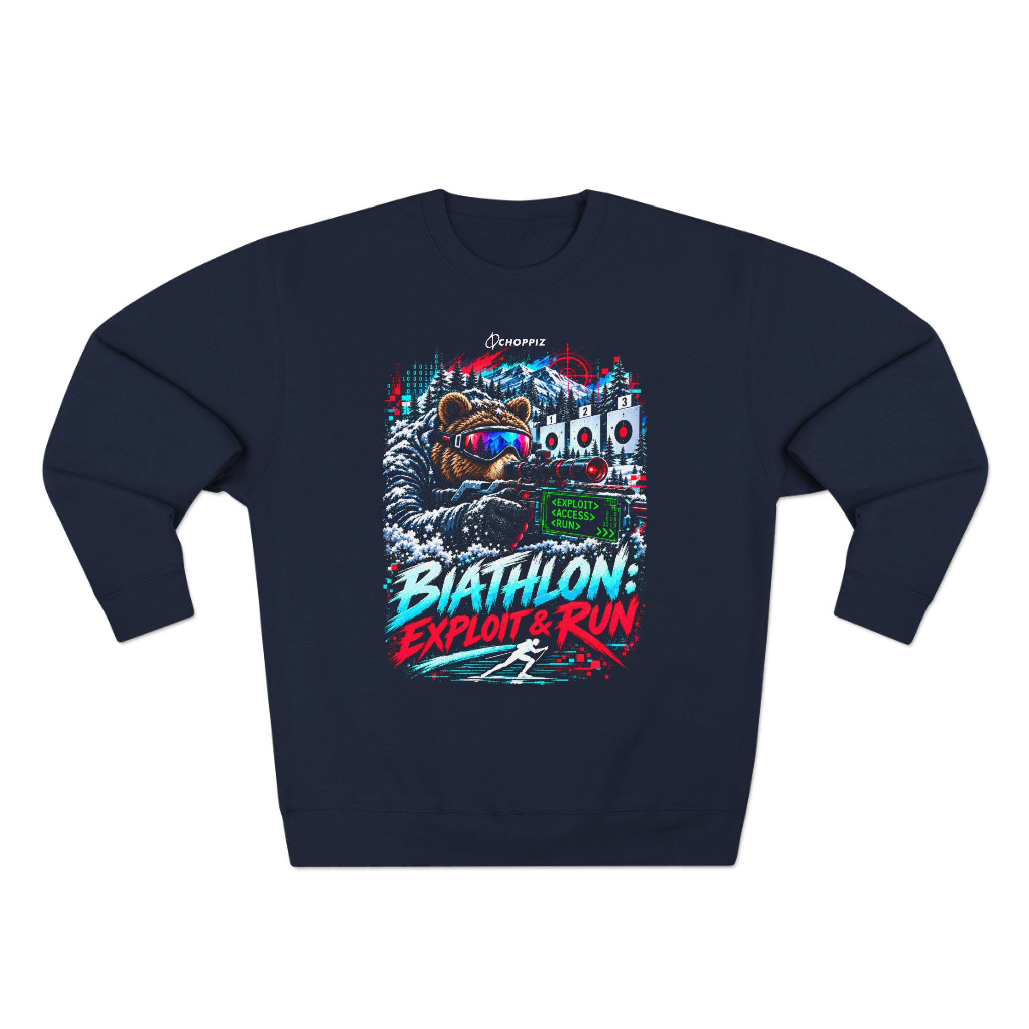 Biathlon Exploit & Run Premium Sweatshirt - Image 3