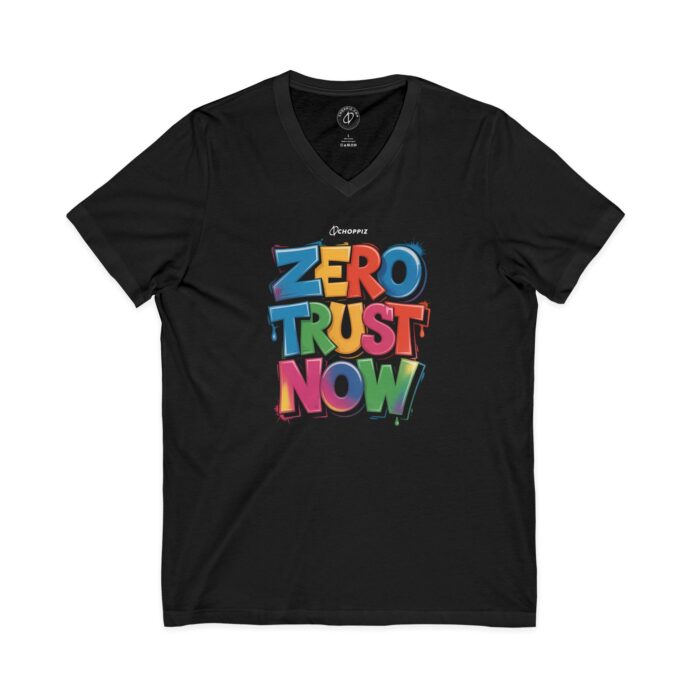 Zero Trust Now V-Neck Tee