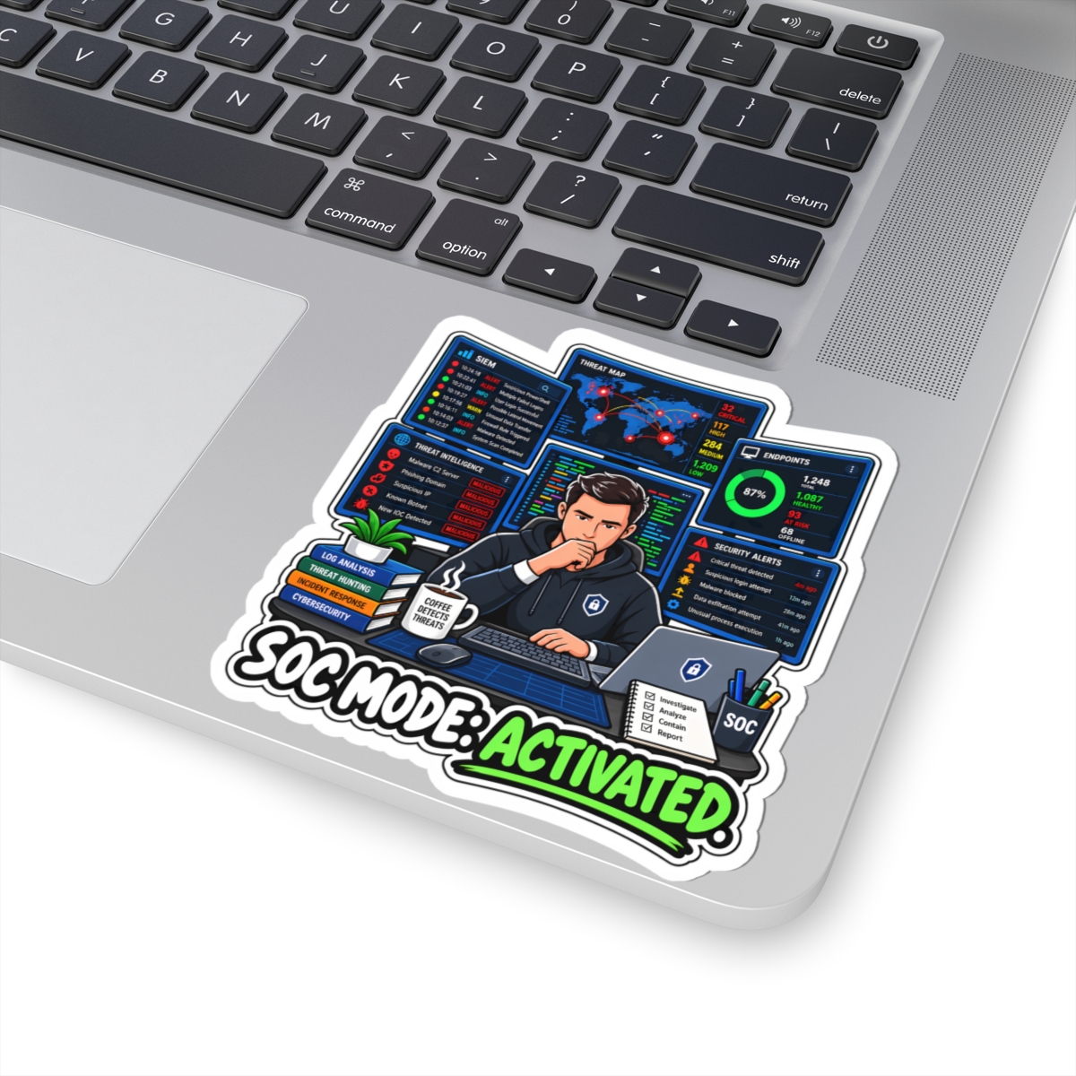 SOC Mode: Activated Security Operations Sticker - Image 4
