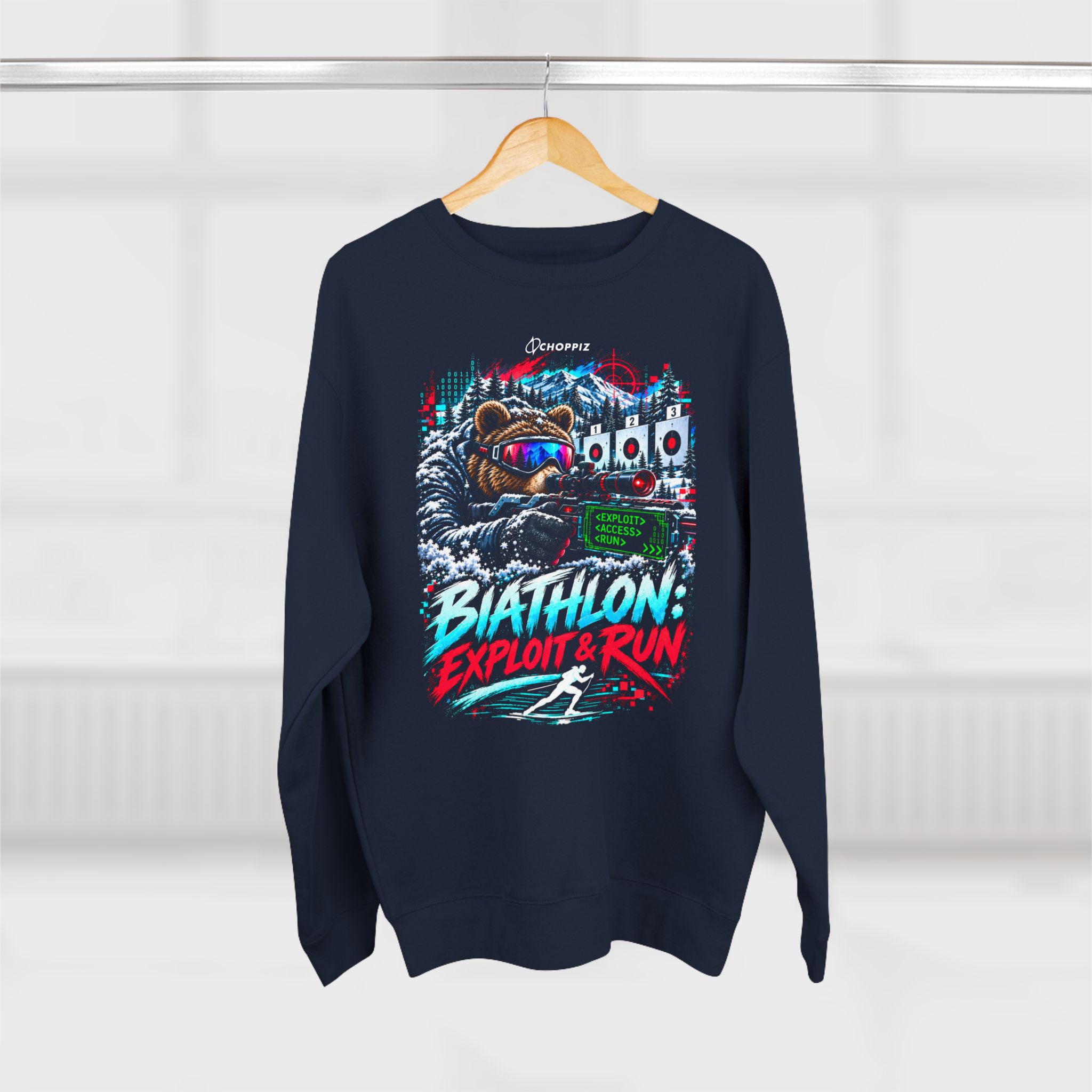 Biathlon Exploit & Run Premium Sweatshirt - Image 4