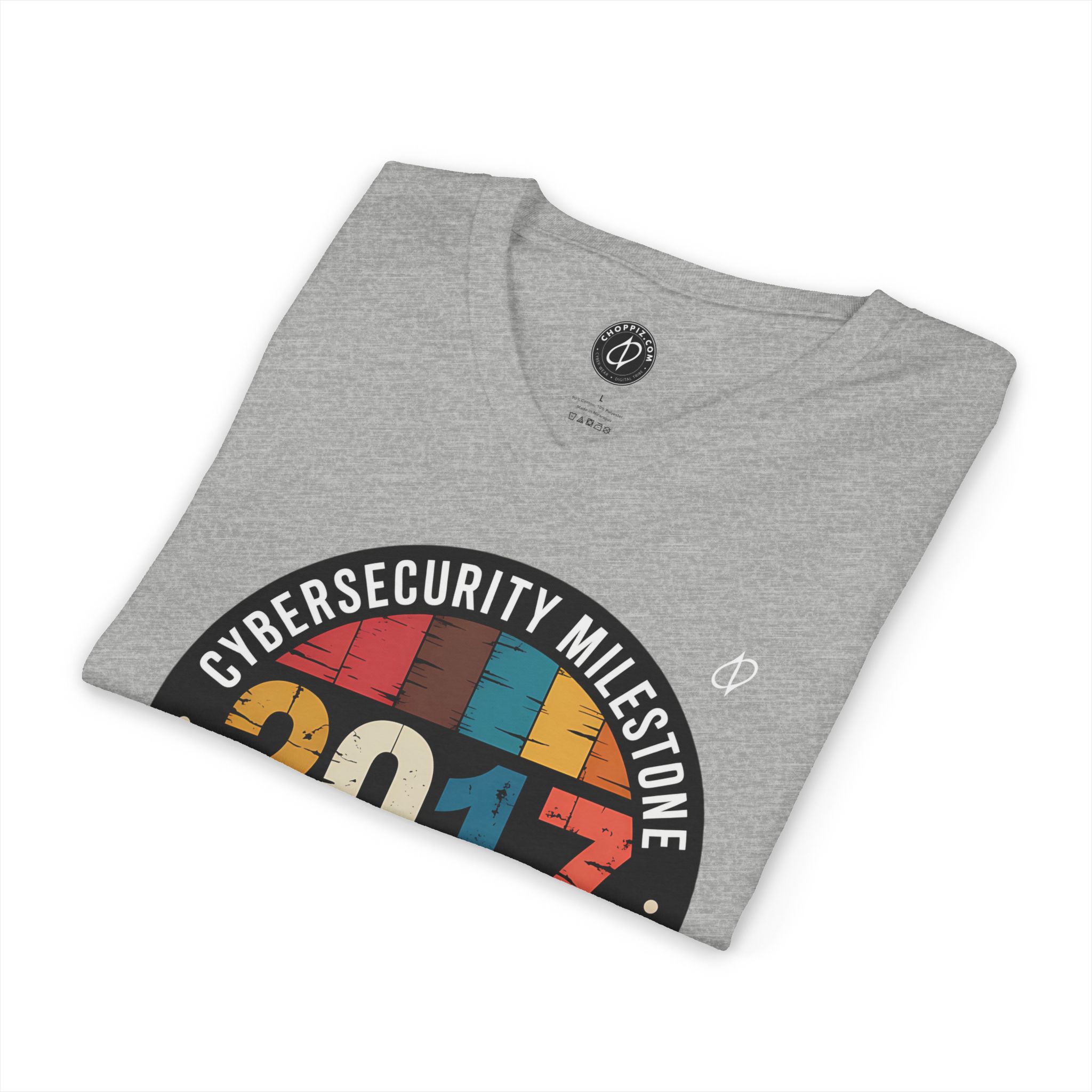 NotPetya Cybersecurity Milestone V-Neck Tee - Image 5