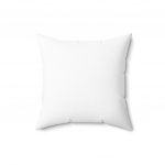 A close up of a pillow